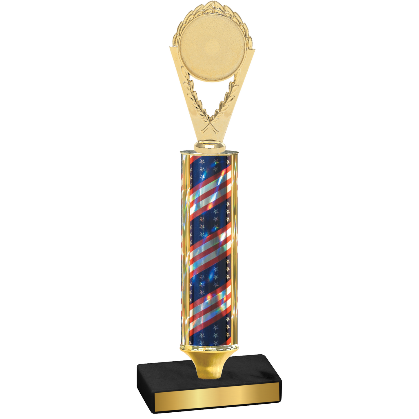 Value Flag USA Insert Trophy