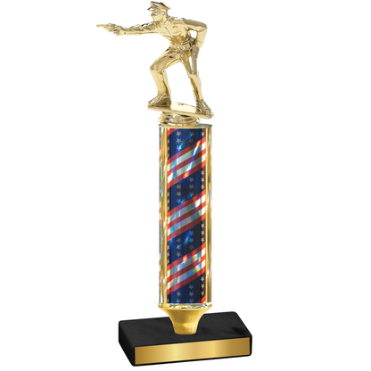 Value Flag USA Shooter Trophy