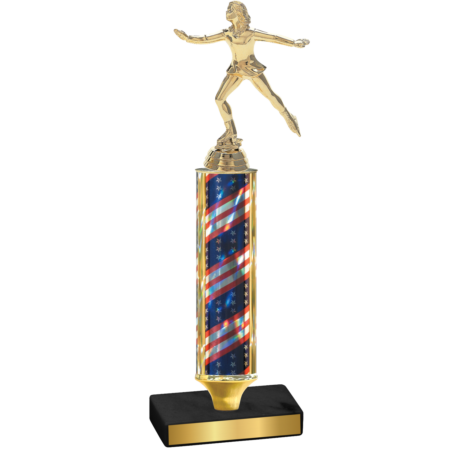 Value Flag USA Skater Trophy