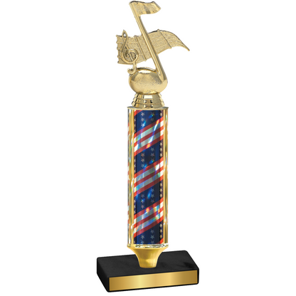 Value Flag USA Music Trophy