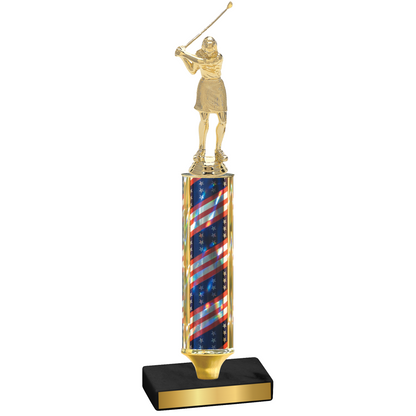 Value Flag USA Golf Trophy