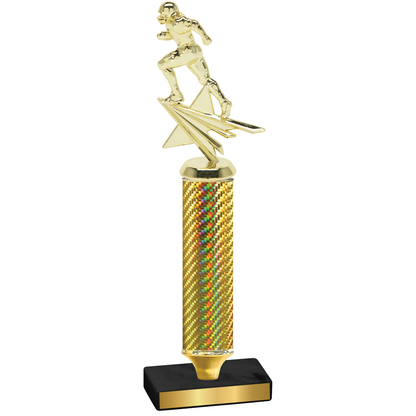 Value Gold Carbon Fiber Football Trophy