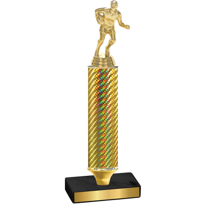 Value Gold Carbon Fiber Rugby Trophy