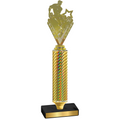 Value Gold Carbon Fiber Rugby Trophy
