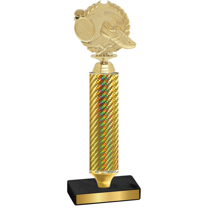 Value Gold Carbon Fiber Running Trophy