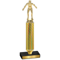 Value Gold Carbon Fiber Wrestling Trophy
