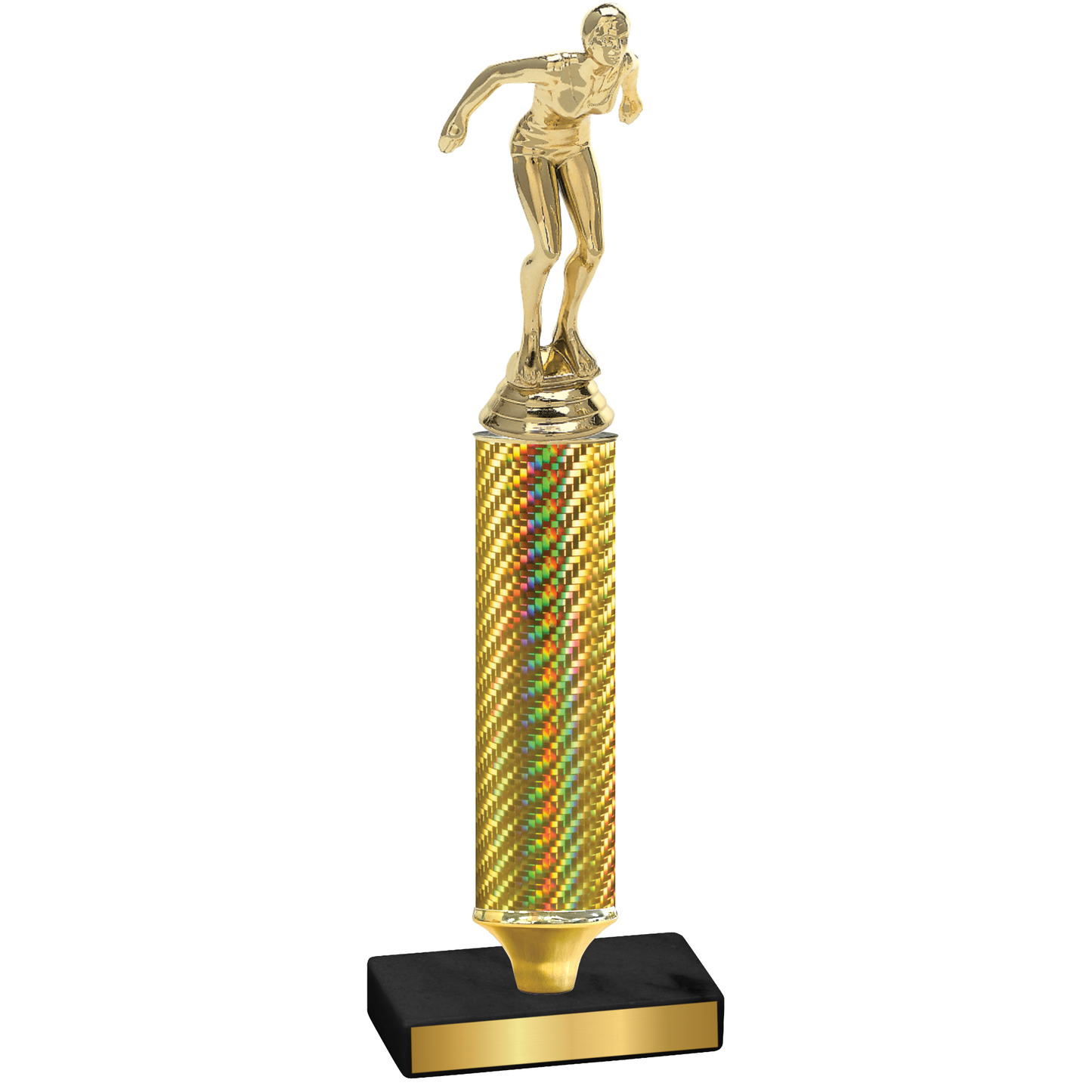 Value Gold Carbon Fiber Tennis Trophy