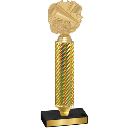 Value Gold Carbon Fiber Cheerleading Trophy