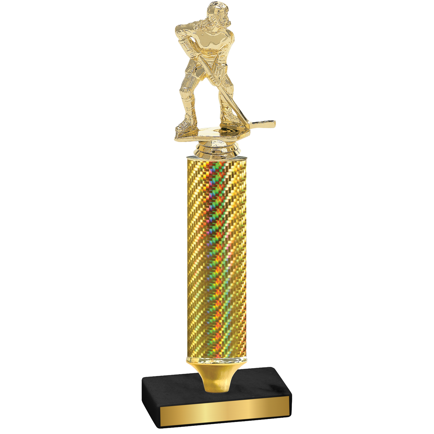 Value Gold Carbon Fiber Hockey Trophy