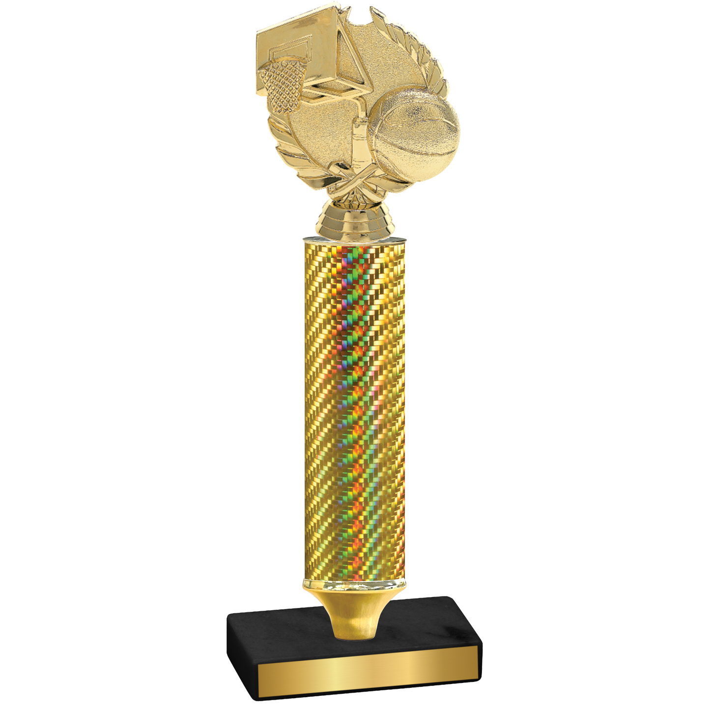 Value Gold Carbon Fiber Basketball Trophy