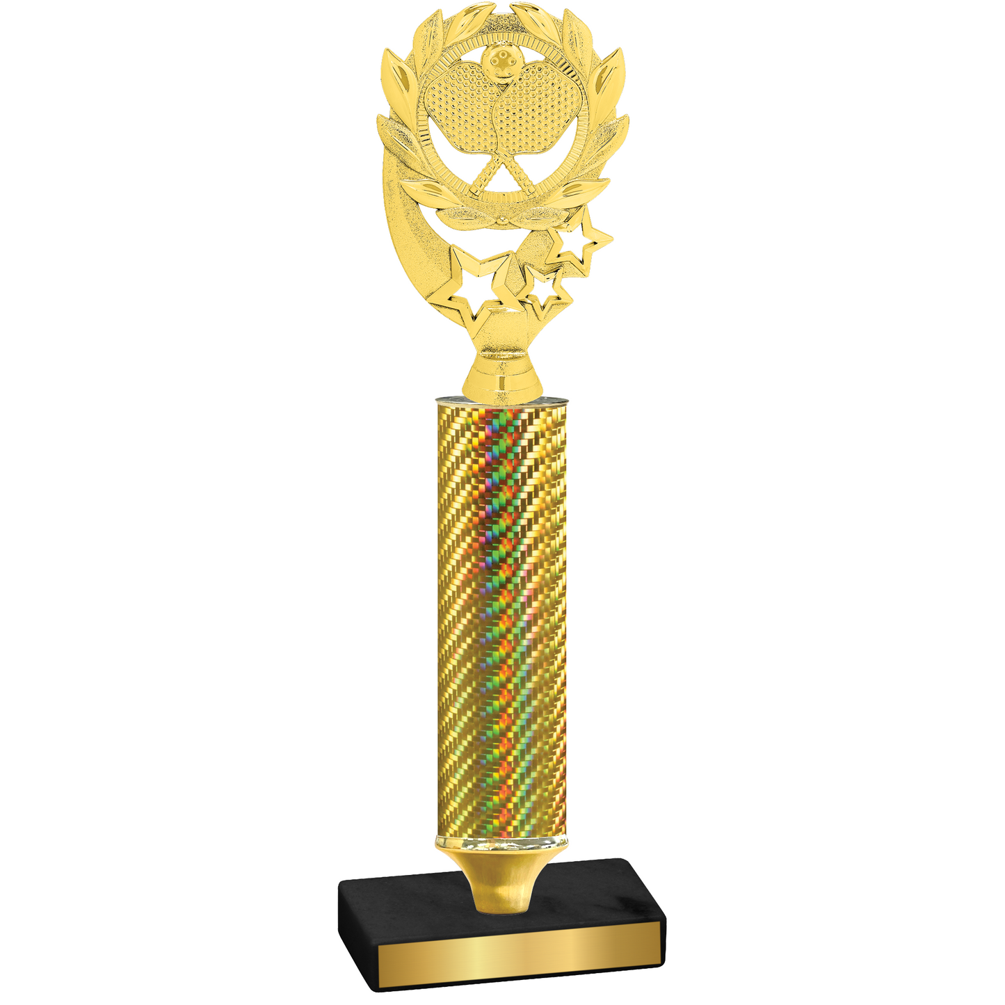 Value Gold Carbon Fiber Pickleball Trophy