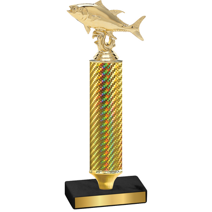 Value Gold Carbon Fiber Fishing Trophy