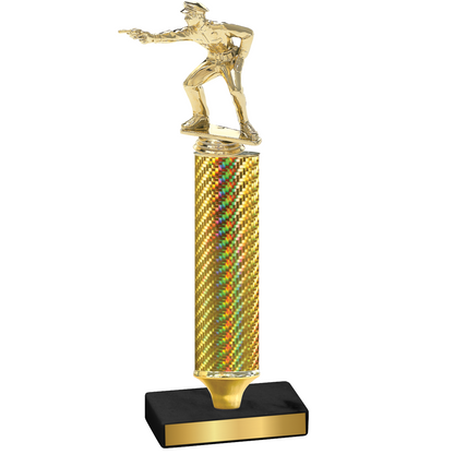 Value Gold Carbon Fiber Shooter Trophy