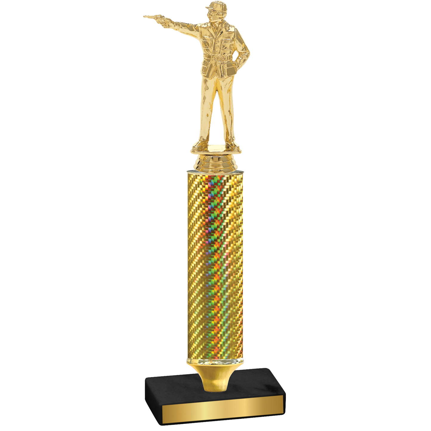 Value Gold Carbon Fiber Shooter Trophy