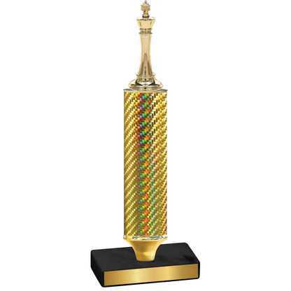 Value Gold Carbon Fiber Chess Trophy