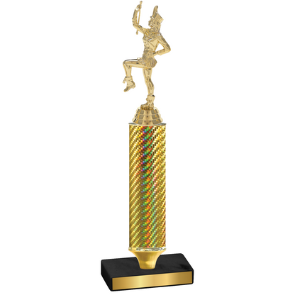 Value Gold Carbon Fiber Majorette Trophy