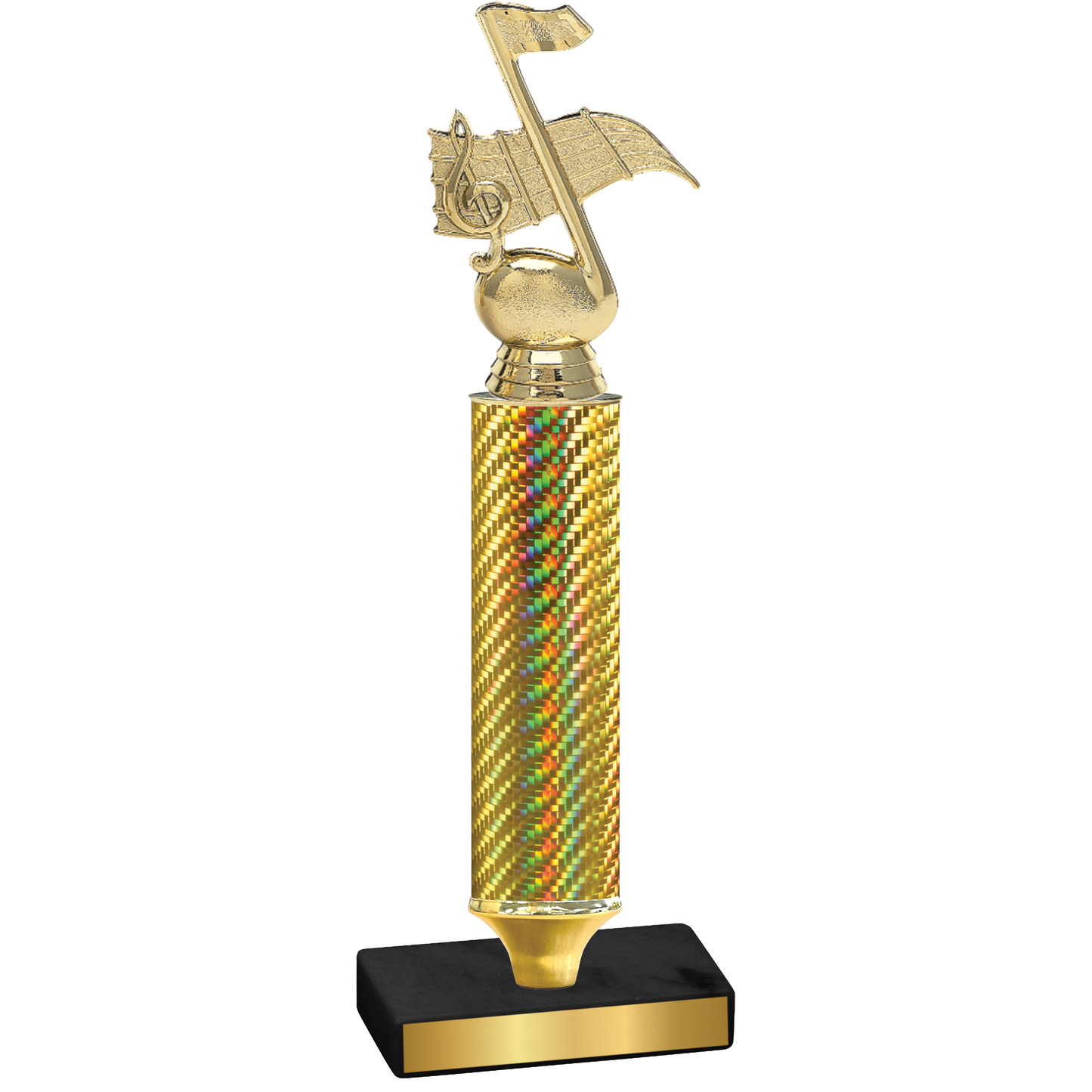 Value Gold Carbon Fiber Music Trophy