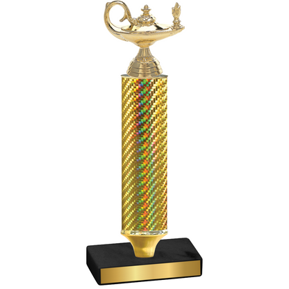 Value Gold Carbon Fiber Academics Trophy