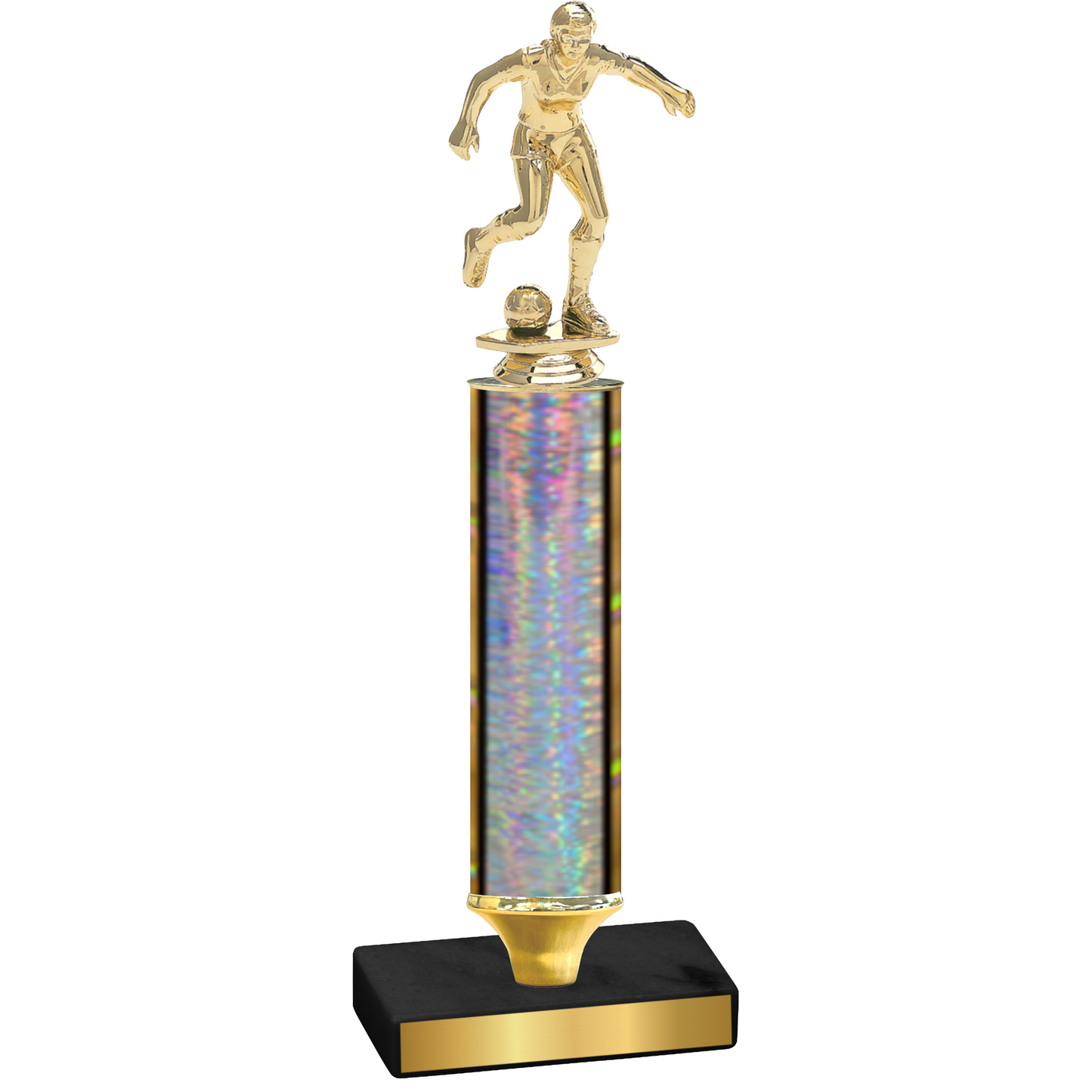 Value Silver Glacier Soccer Trophy