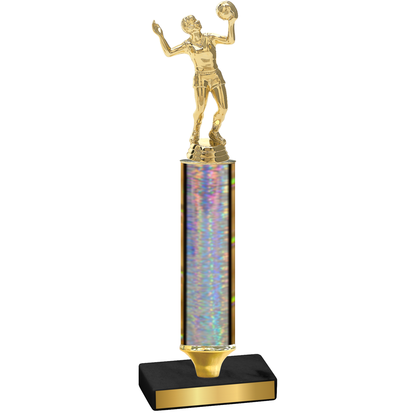 Value Silver Glacier Volleyball Trophy