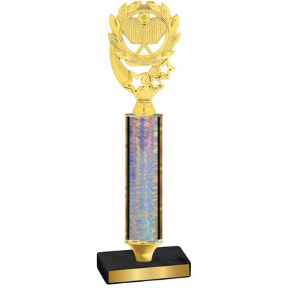 Value Silver Glacier Pickleball Trophy