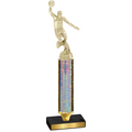 Value Silver Glacier Basketball Trophy