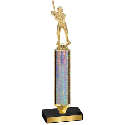 Value Silver Glacier Baseball Trophy