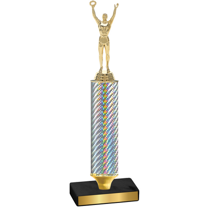 Value Silver Carbon Fiber Victory Trophy