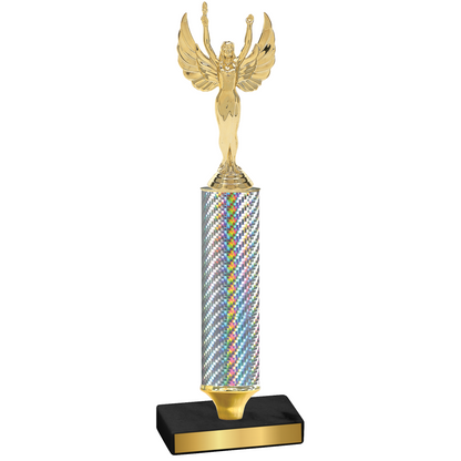 Value Silver Carbon Fiber Victory Trophy