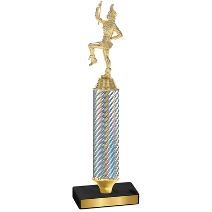 Value Silver Carbon Fiber Majorette Trophy