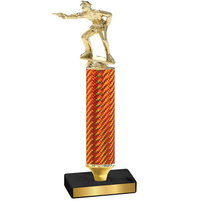 Value Orange Carbon Fiber Shooter Trophy