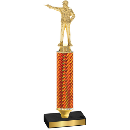 Value Orange Carbon Fiber Shooter Trophy