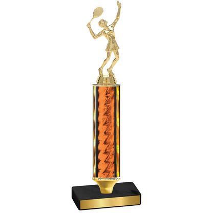 Value Orange Glacier Tennis Trophy