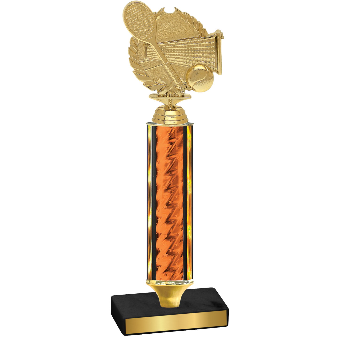 Value Orange Glacier Tennis Trophy