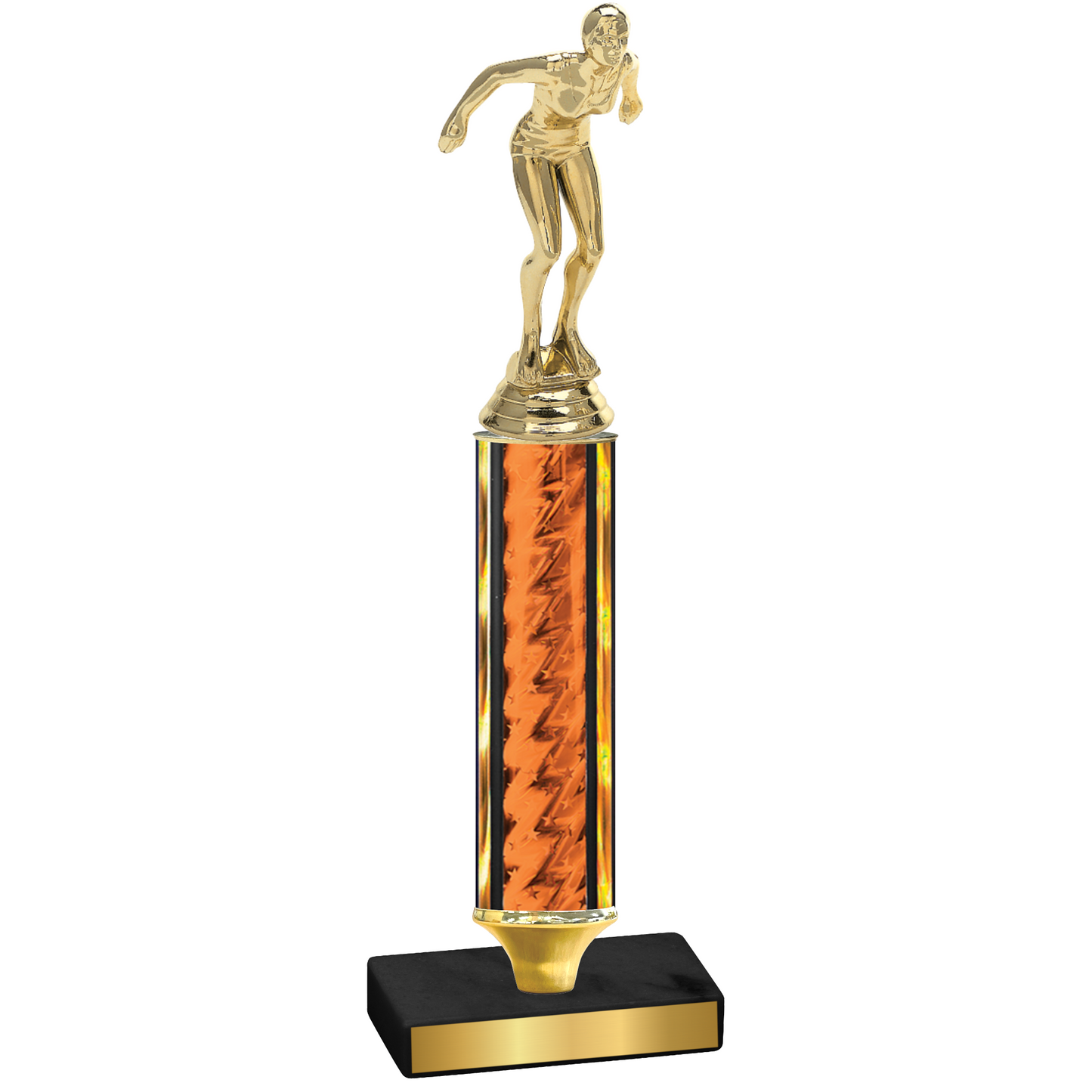 Value Orange Glacier Tennis Trophy