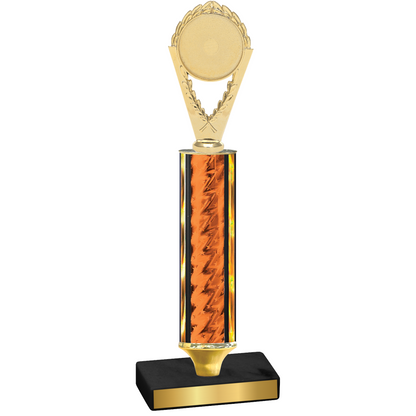 Value Orange Glacier Insert Trophy