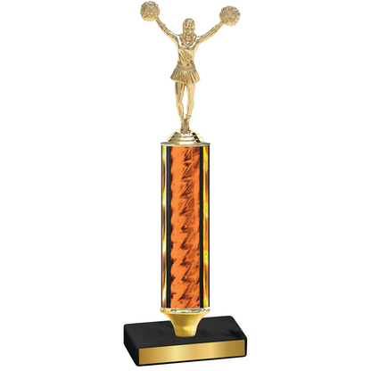 Value Orange Glacier Cheerleading Trophy