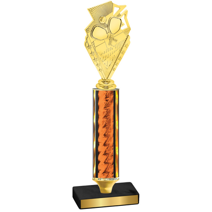 Value Orange Glacier Pickleball Trophy