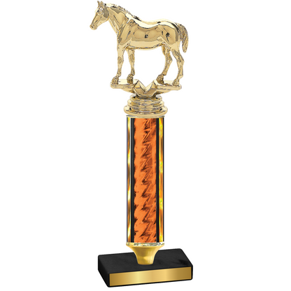 Value Orange Glacier Horses Trophy