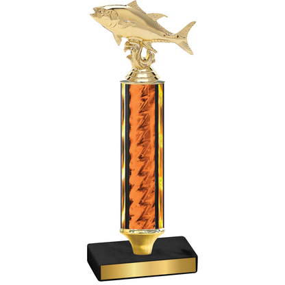 Value Orange Glacier Fishing Trophy