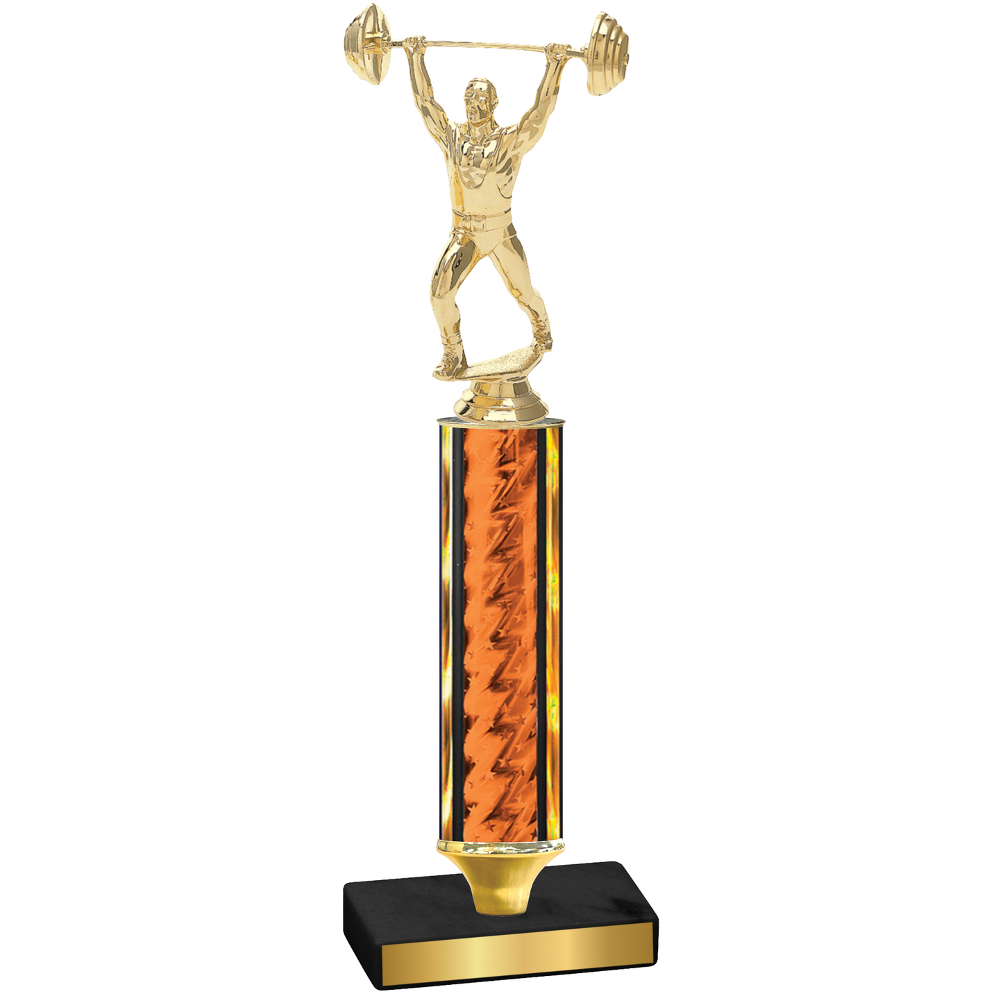 Value Orange Glacier Weights Trophy