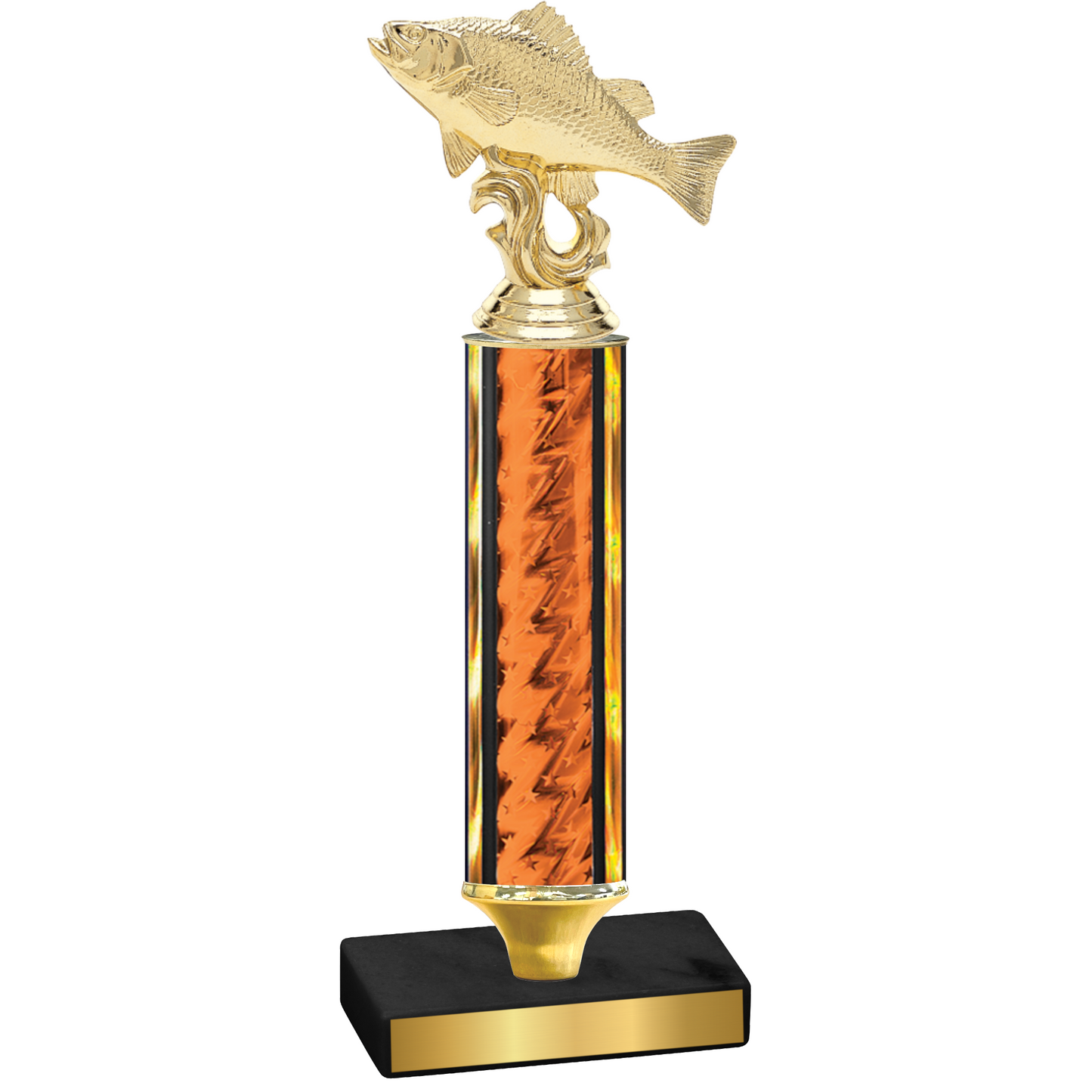 Value Orange Glacier Fishing Trophy