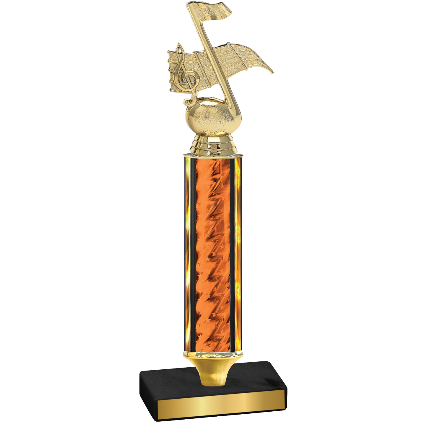 Value Orange Glacier Music Trophy