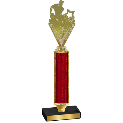 Value Red Glacier Rugby Trophy