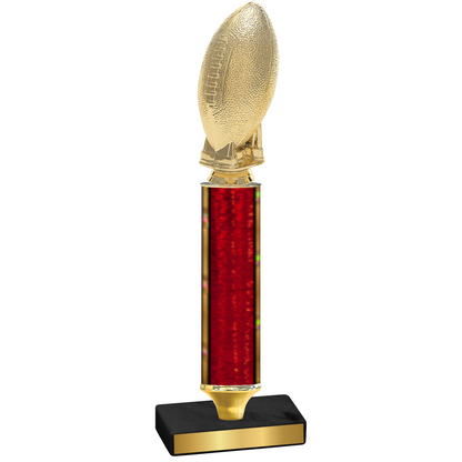 Value Red Glacier Football Trophy