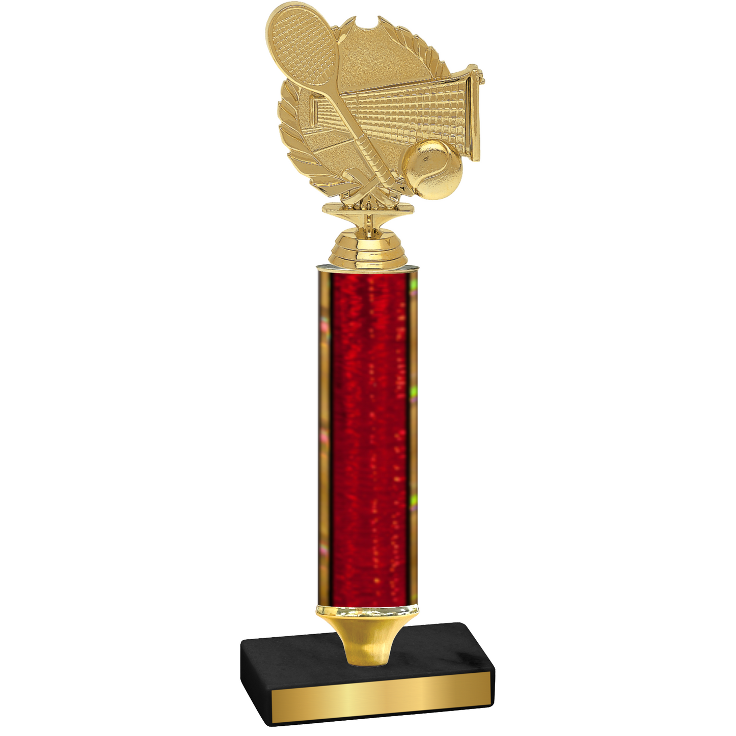 Value Red Glacier Tennis Trophy