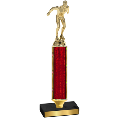 Value Red Glacier Swimming Trophy