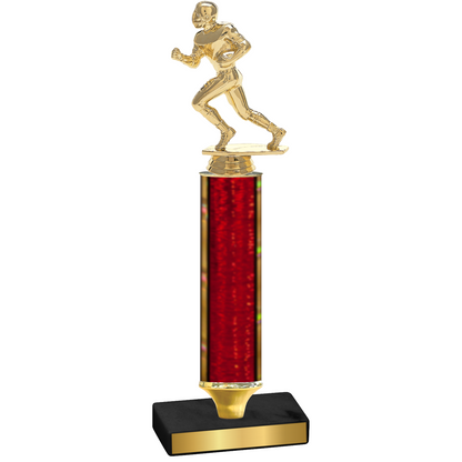 Value Red Glacier Football Trophy