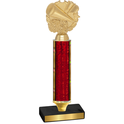 Value Red Glacier Cheerleading Trophy