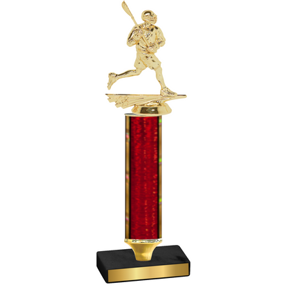 Value Red Glacier Lacrosse Trophy